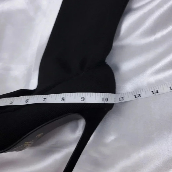 Sergio Todzi Knee Length Stiletto Sock Boots UK 40 - Picture 4 of 11